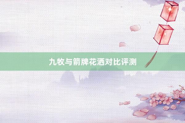 九牧与箭牌花洒对比评测